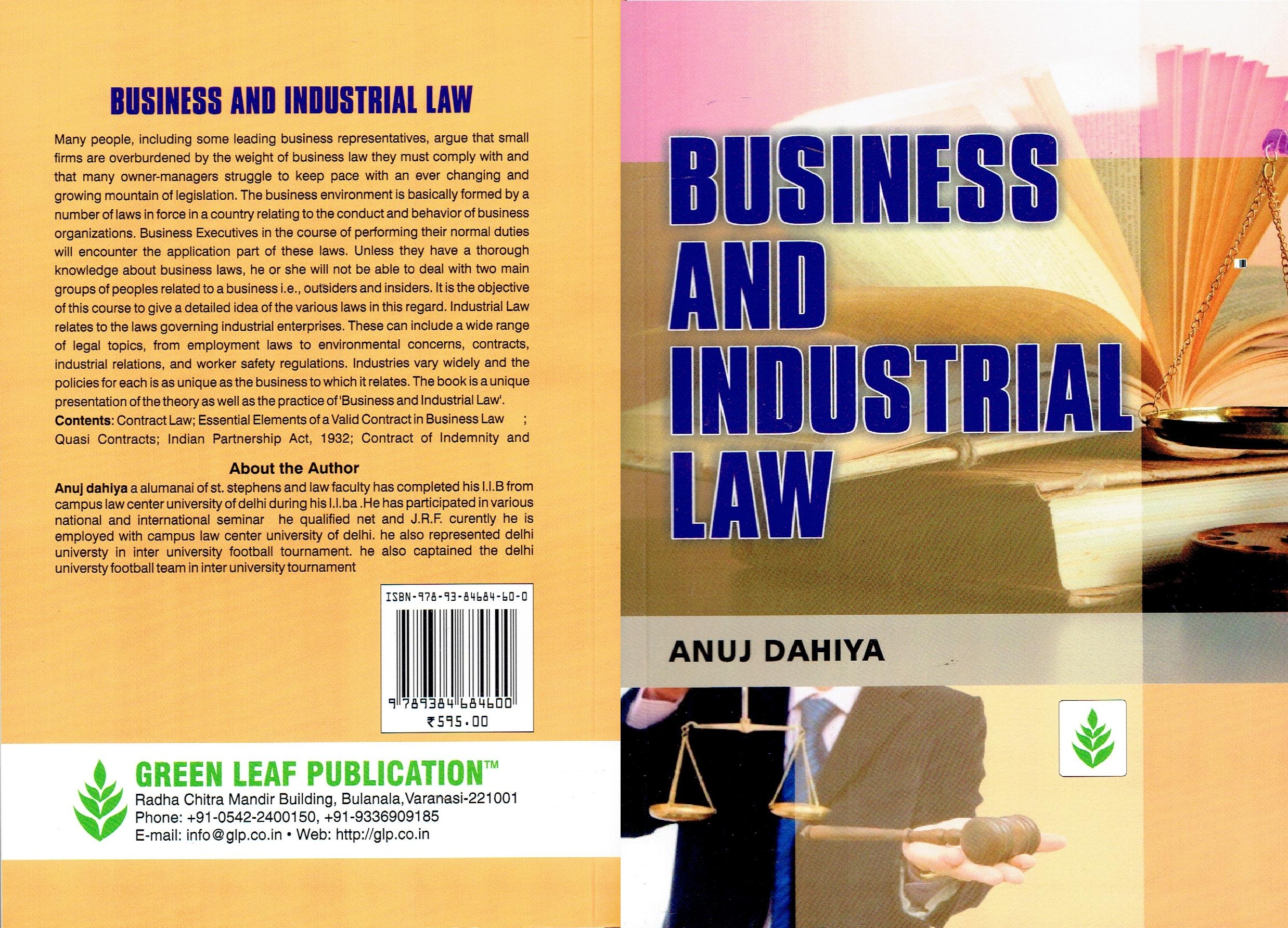 Business and Industrial Law